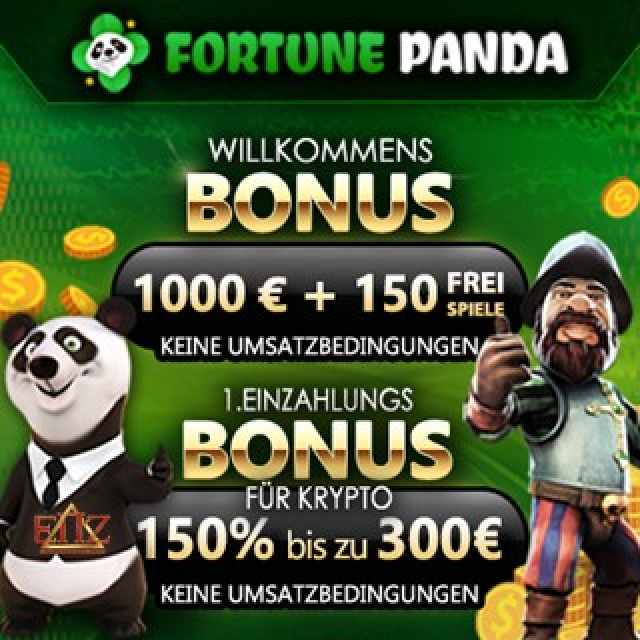Fortune Panda Willkommensbonus